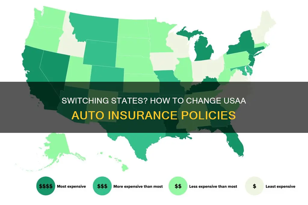 how to change auto insurance policies between states usaa