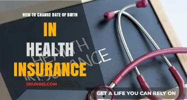 Correcting Your Date of Birth on Health Insurance: A Step-by-Step Guide