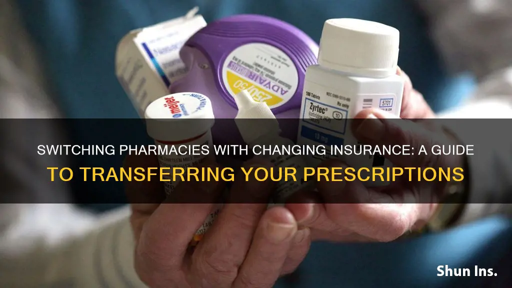 how to change from pharmacy to another when changing insurance