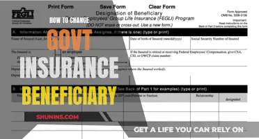 Updating Government Insurance Policies: Changing Your Beneficiary