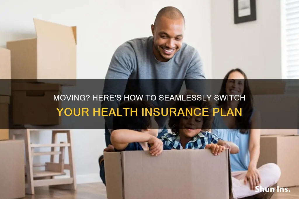 how to change health insurance after moving