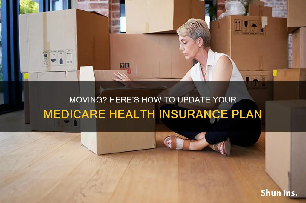how to change health insurance on medicare when moving