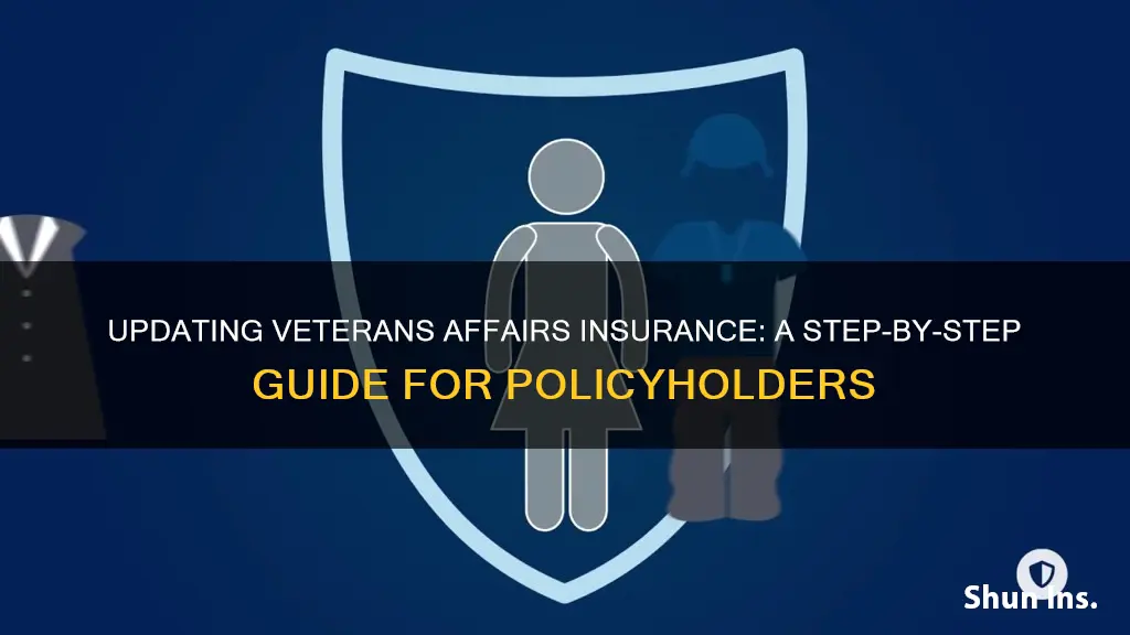 how to change insurance information on va account