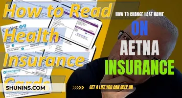 Updating Your Marital Status: Changing Your Last Name on Aetna Insurance