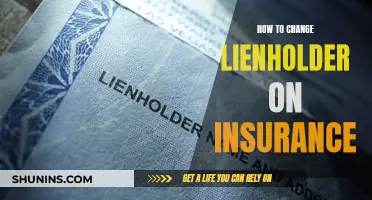 Updating Your Insurance Policy: Changing Lienholder Details