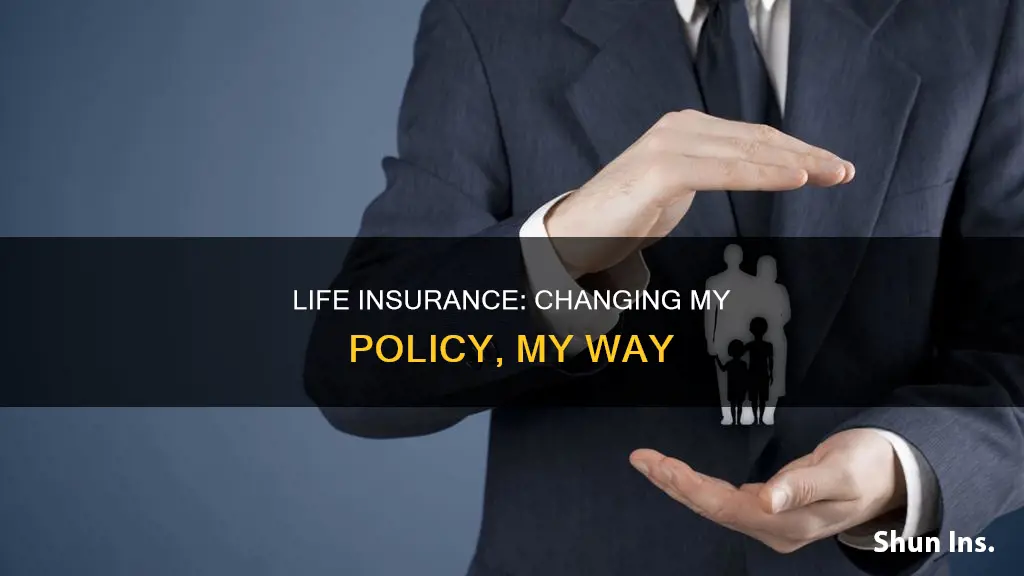 how to change me life insurance