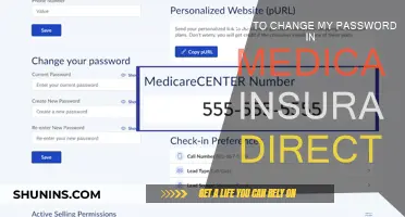 Easy Password Change for Medicare Insurance Direct Accounts
