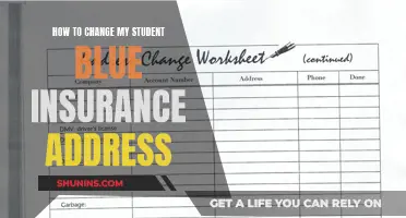 Updating Student Blue Insurance Address: A Step-by-Step Guide for Enrolled Students