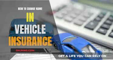 Update Your Vehicle Insurance Name