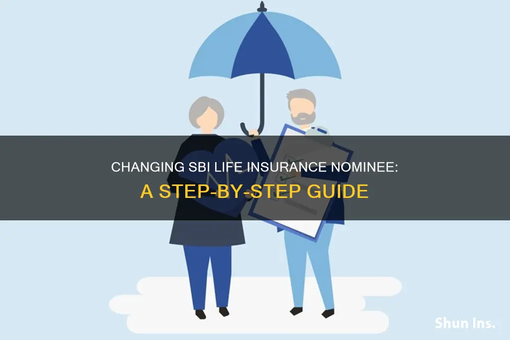 how to change nominee in sbi life insurance