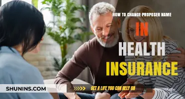 How to Update the Proposer Name in Your Health Insurance Policy