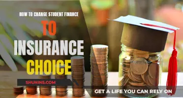 Student Finance: Switching to Insurance Choice