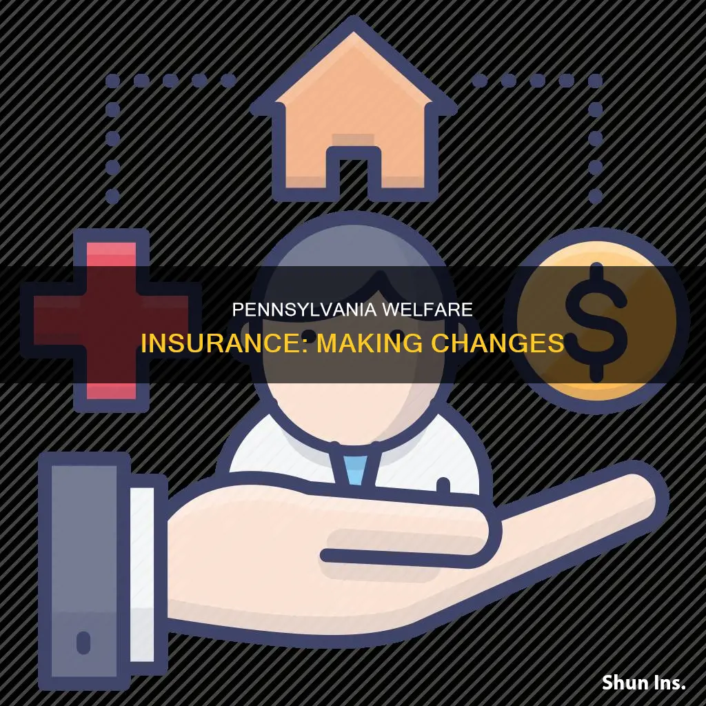 how to change welfare insurance in pa