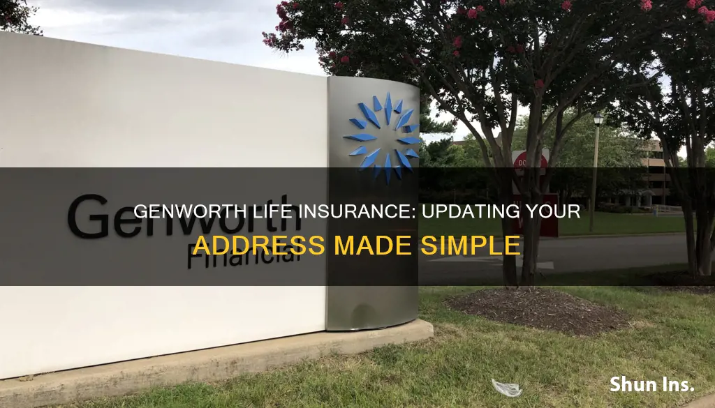 how to change your address for genworth life insurance