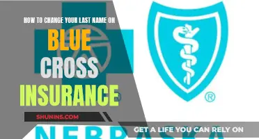 Updating Your Last Name with Blue Cross Insurance