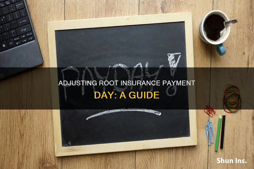 how to change your root insurance payment day