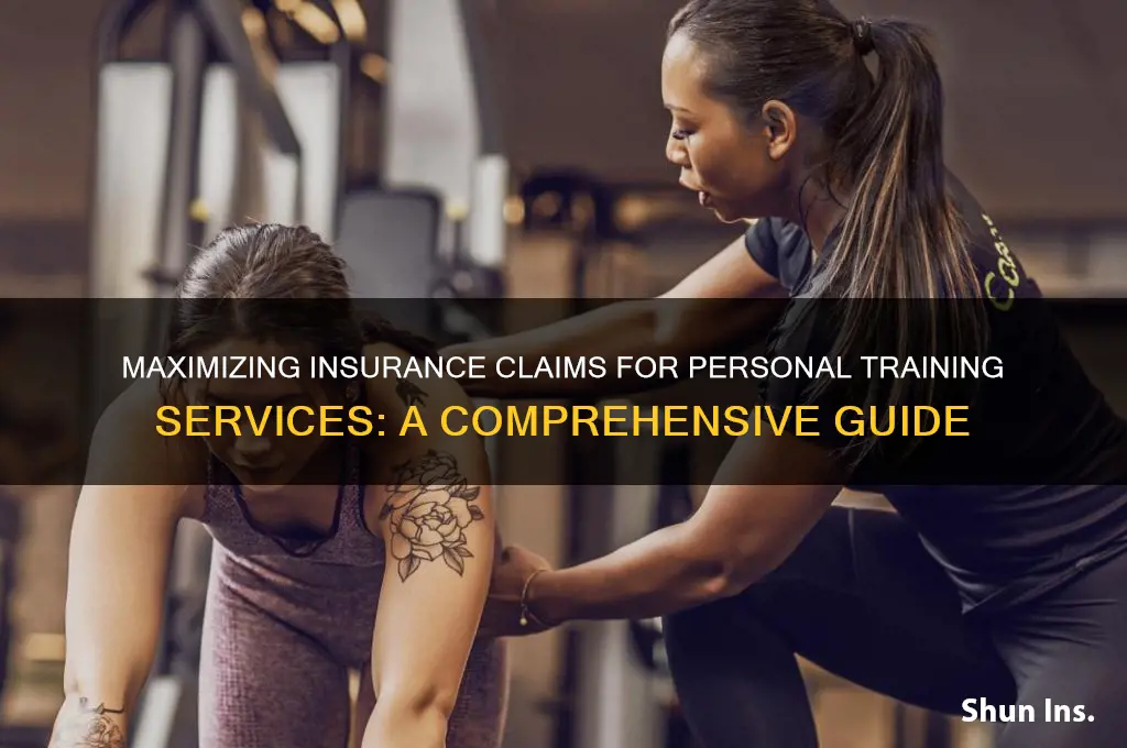 how to charge insurance for personal training