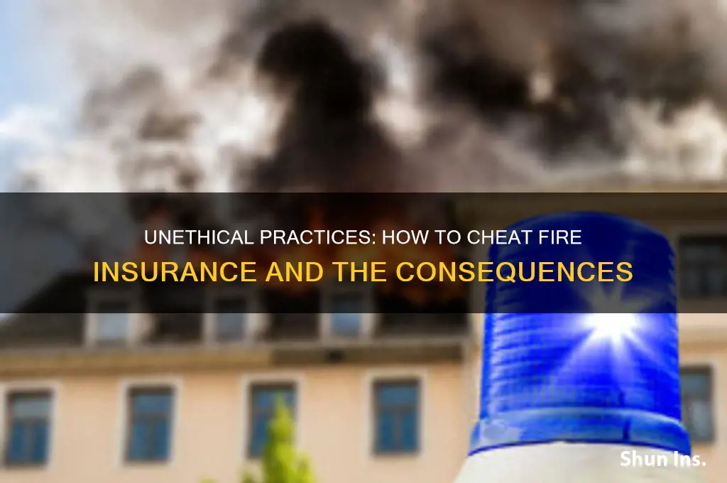 how to cheat fire insurance