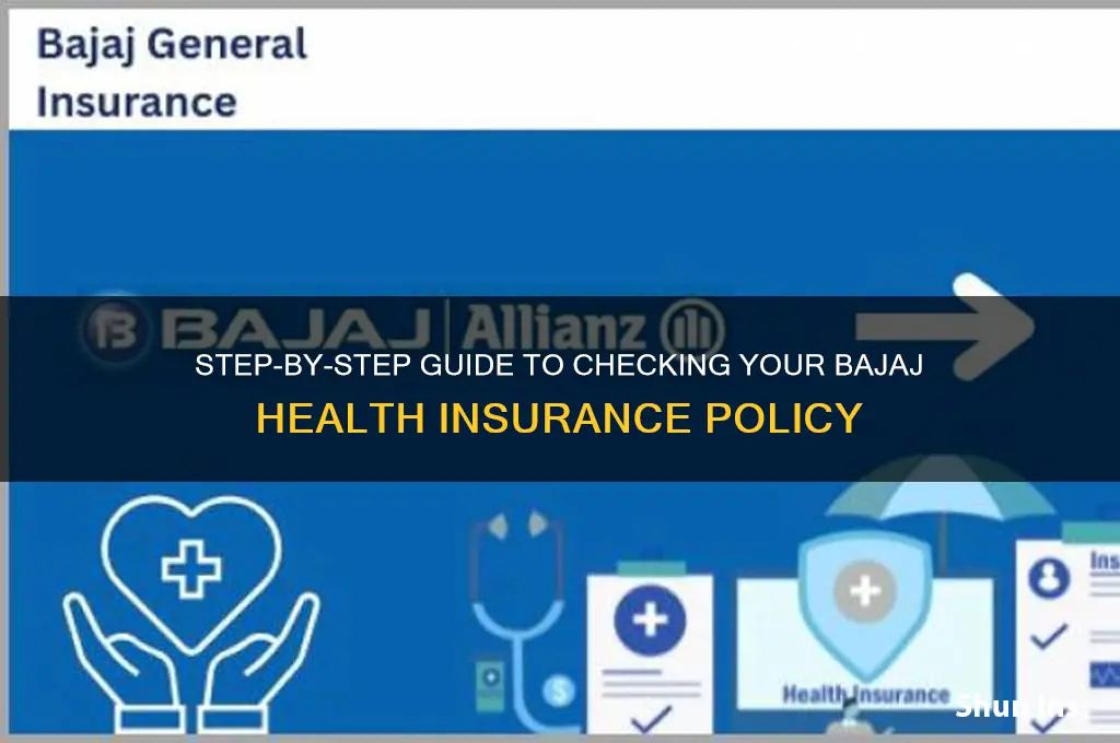 how to check bajaj health insurance