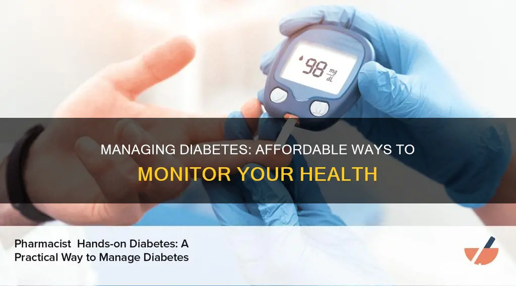 how to check for diabetes when you dont have insurance