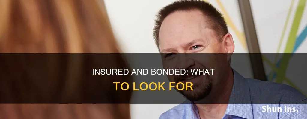 how to check for insured and bonded