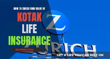 Checking Your Kotak Life Insurance Fund Value