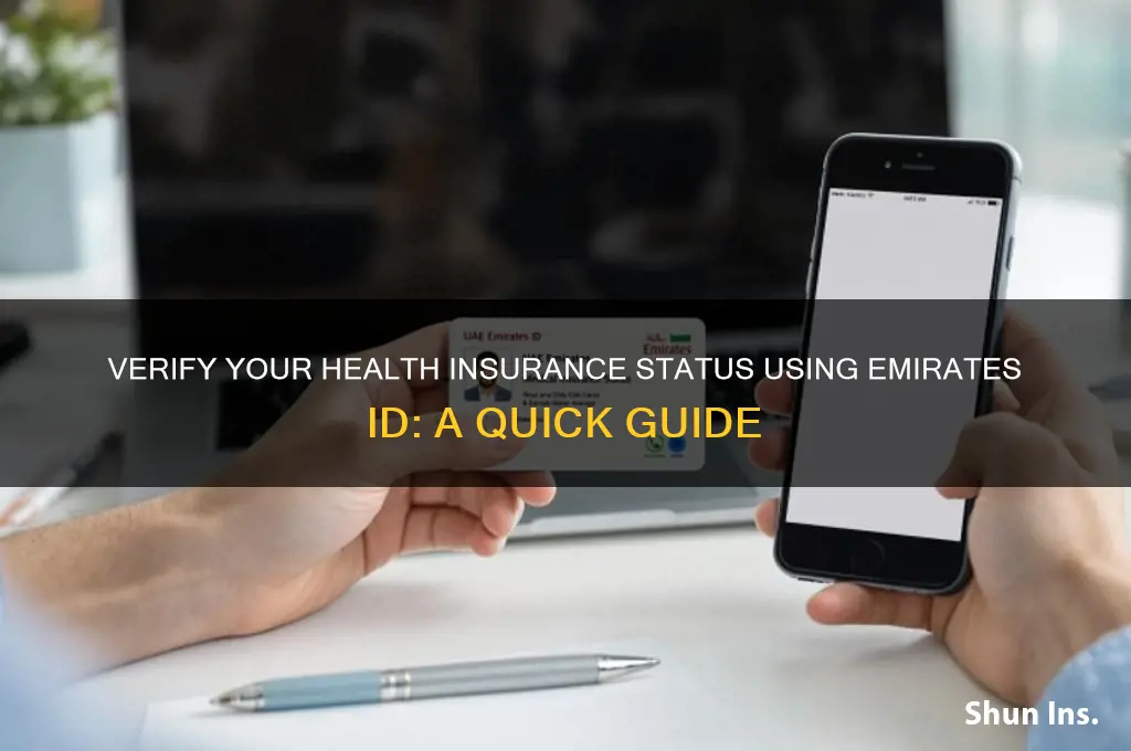 how to check health insurance by emirates id