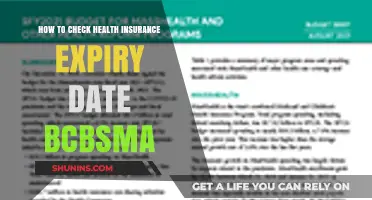 How to Easily Check Your BCBSMA Health Insurance Expiry Date