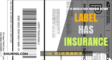 Does eBay's Return Label Include Insurance?