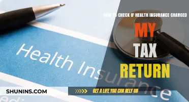 Verify Health Insurance Deductions: Check If Your Tax Return Was Charged