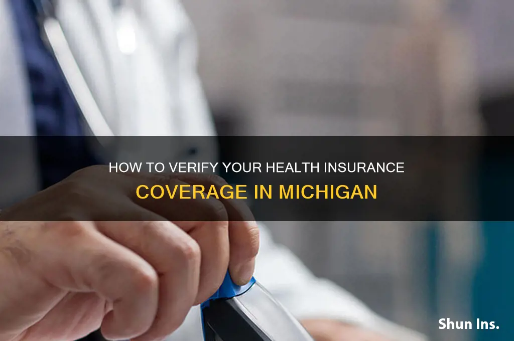 how to check if i have health insurance michigan