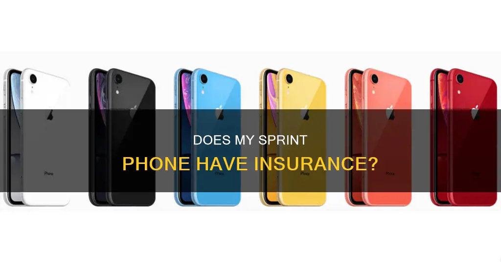 how to check if my sprint phone has insurance