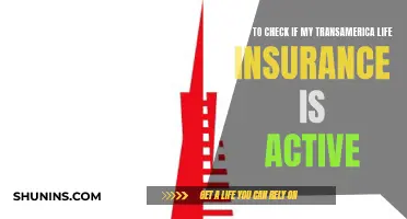 Is My Transamerica Life Insurance Active?