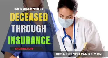 Checking Patient Status: Insurance Verification of Death