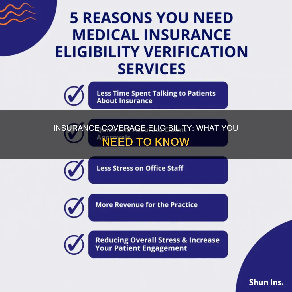 how to check if someone is eligible for insurance coverange