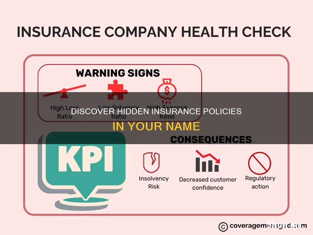 how to check if there is insurance in my name