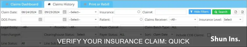 how to check if your insurance has been filed
