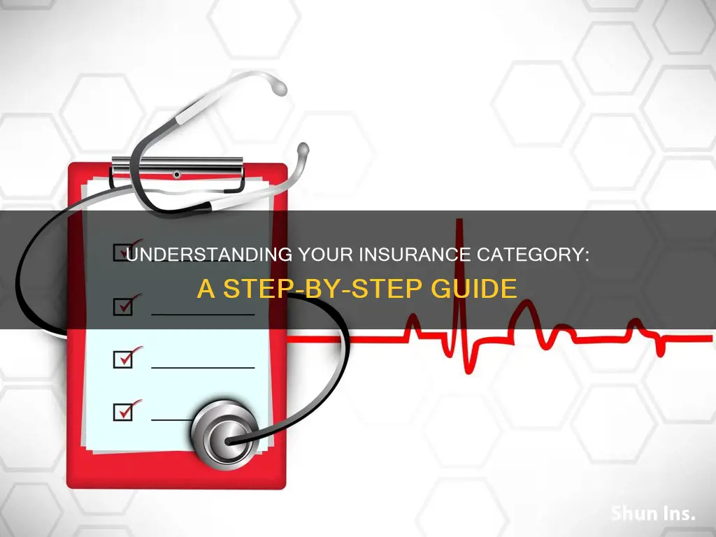 how to check insurance category