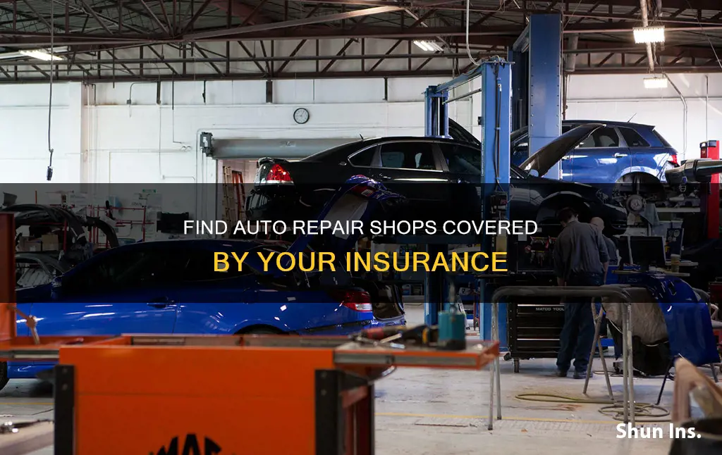 how to check insurance prefered auto shops