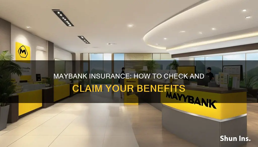 how to check maybank insurance