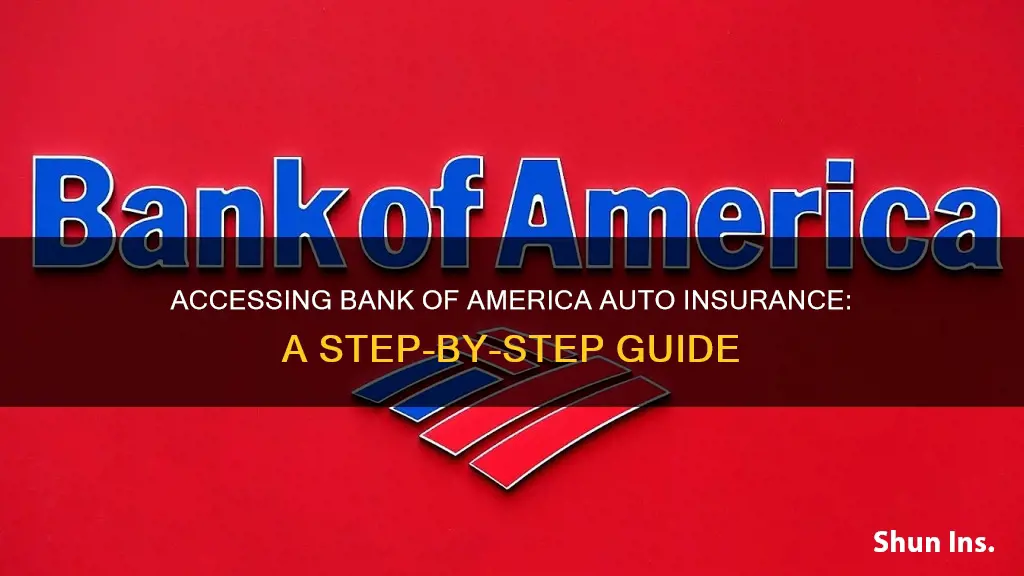 how to check my bank of america auto insurance