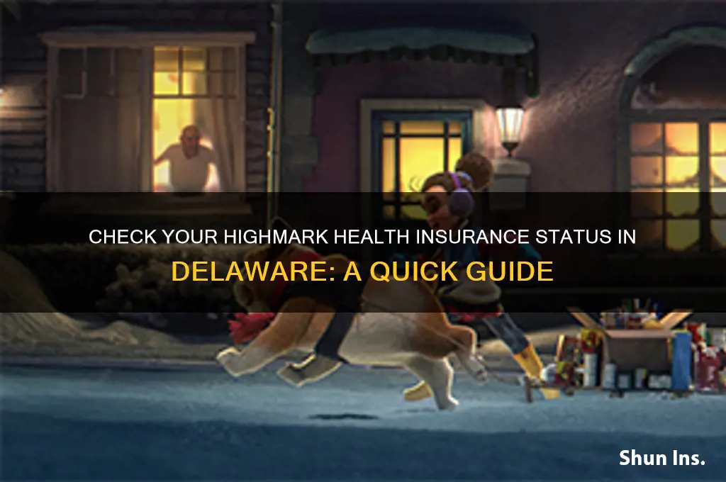 how to check my highmark health insurance status delaware