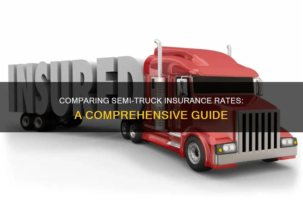 how to check semi tracks insurance rates