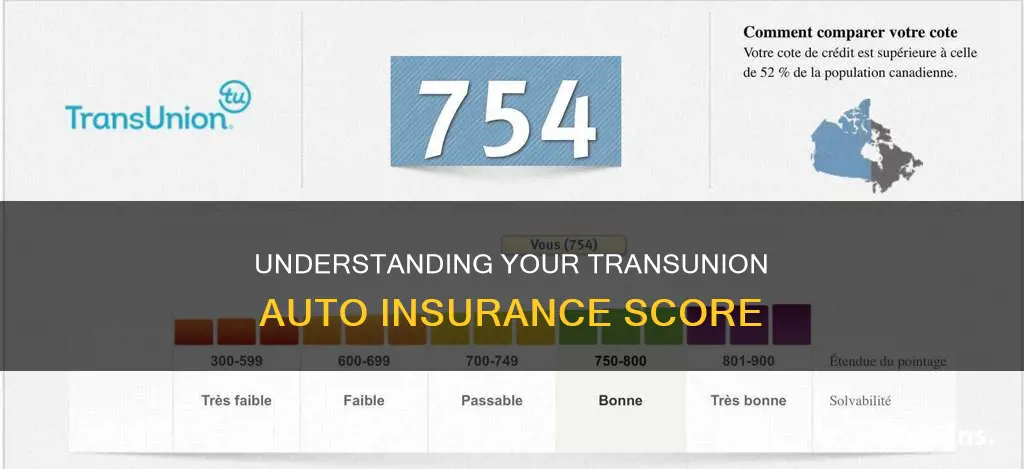 how to check transunion auto insurance score