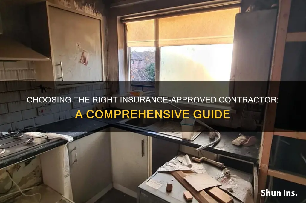 how to choose an insurance approved contractor