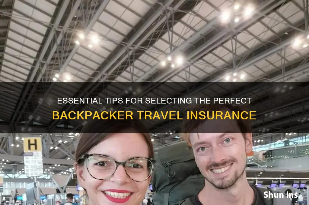 how to choose backpacker insurance
