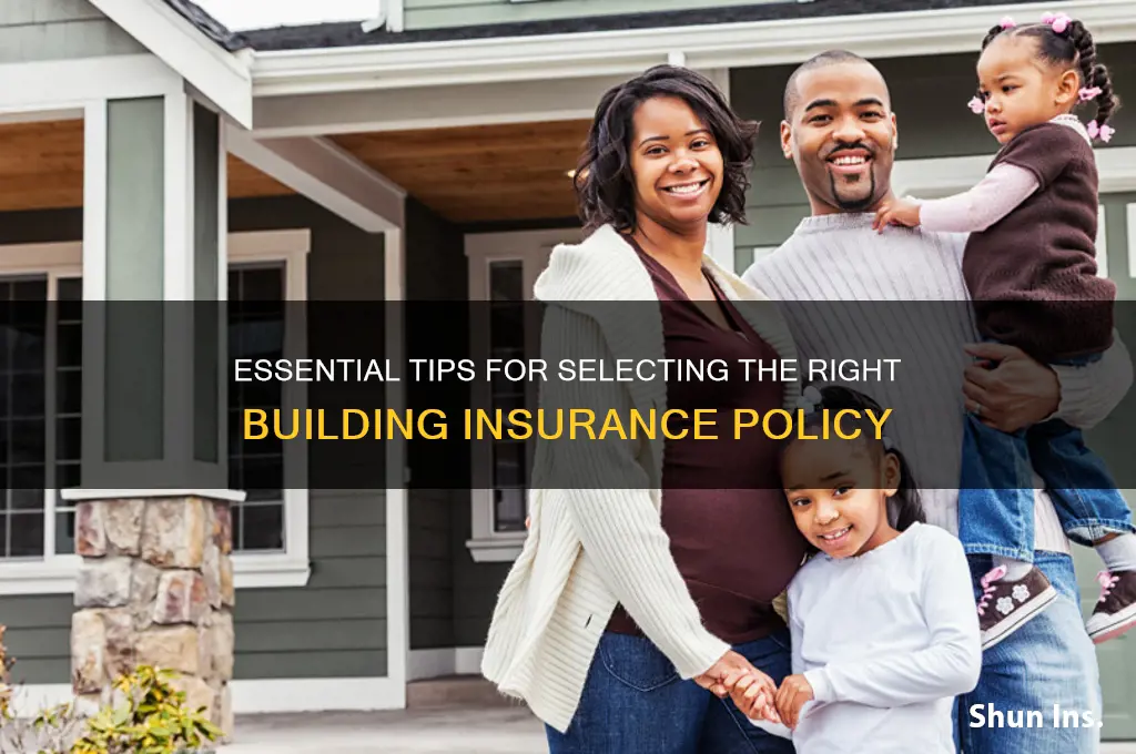 how to choose building insurance