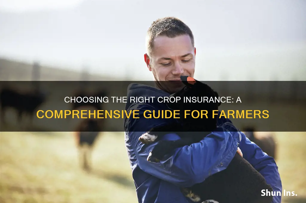 how to choose crop insurance