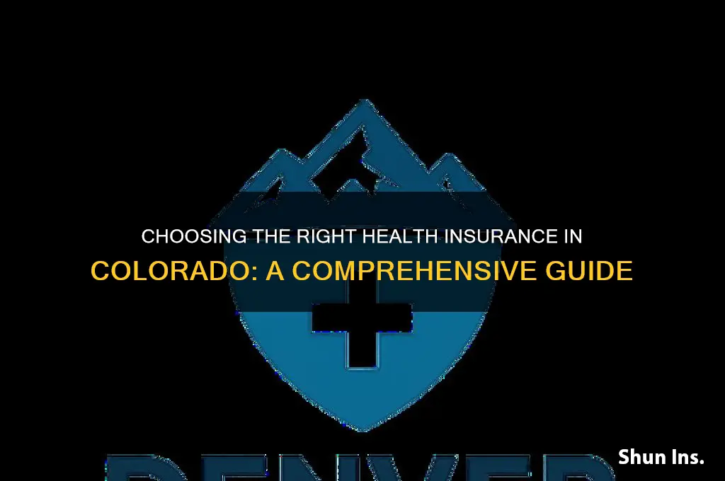 how to choose health insurance colorado