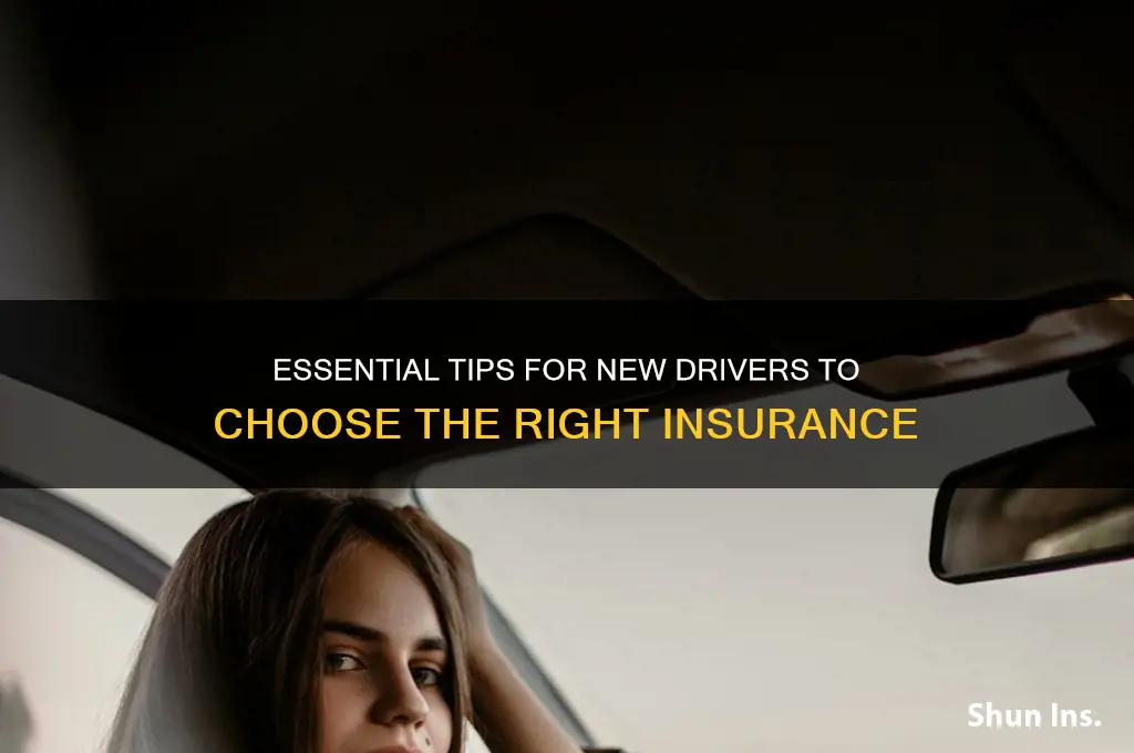 how to choose insurance for new drivers